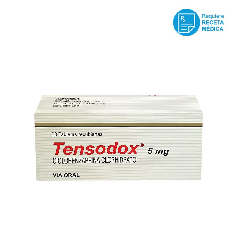 TENSODOX 5 MG TAB REC X 20